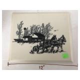 Etched Picture, heavy