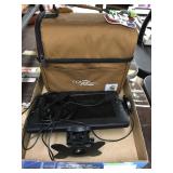 Carhartt Lunchbox, and Portable monitor