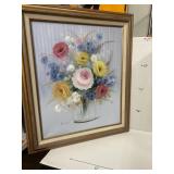 Framed Signed Painting on Canvas
