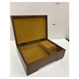 Vintage Wooden Jewelry Box