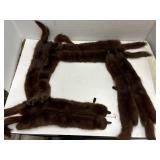 Brown Mink Scarf / Stole