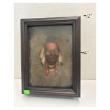 Framed Indian Sculpture