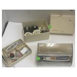 Singer Sewing Kit & Sears Electric Scissors
