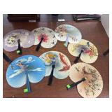 Vintage Fans Lot of 7