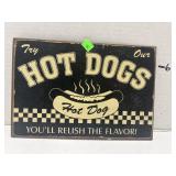 Metal Signs - Hot Dogs