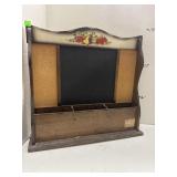 Vintage Chalkboard Organizer