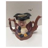STAFFORDSHIRE SHORTER & SON LTD.TOBY JUG TEAPOT -