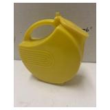 Vintage Art Deco Burroughs Pitcher Yellow Plastic