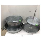 Dolly Parton Galvanized Serving Dishes