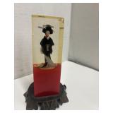 Vintage Acrylic Table Top Portable Lamp