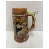 Vintage Enco Japan Beer Stein Mug Cup Little