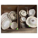 Vintage China by Cherry China - approx 90 pieces