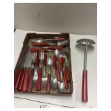 Vintage Bakelite Flatware & Ladle