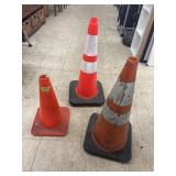3 Traffic Cones
