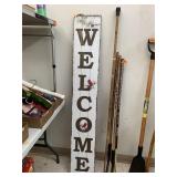 Welcome sign