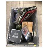 Tote of Misc - Ant Farm, Furniture Movers, etc.
