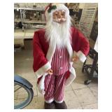 Vintage Santa - approx 4 ft Tall