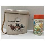 Vntg Aladdin Holly Hobbie Lunch Box (zipper