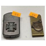 Vintage Lighter & Money Clip