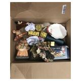 Box of Misc Decor