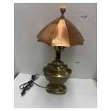 Vintage Brass & Copper Lamp