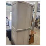 Storage Cabinet w/ Shelves - 1 door missing