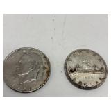 1971-S Eisenhower Dollar 40% SILVER & 1959