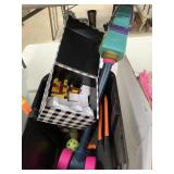 Riding toy, board game, misc