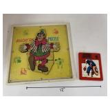 Marvel Puzzle and Clown Puzzle