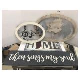 4 Decorative Signs