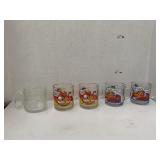 4cnt Garfield Mugs and 1 Batman Mug