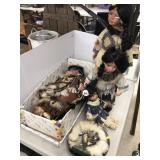Native American Porcelain Dolls & Decor