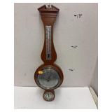 Vintage Weather Station Barometer Thermometer