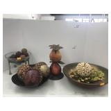 Decorative Fruit in Bowls