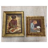 2cnt Children Reading Framed Art