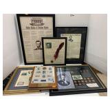 6 Lincoln Pictures, Information, Penny & Stamp