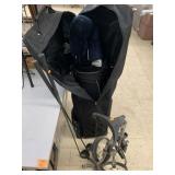 Left Handed Golf Clubs, Bag, Travel Case, and