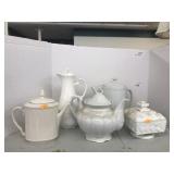Teapots, Trinket Dishes, Etc.
