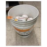 Bucket of Power Bolt Softballs (16)