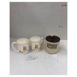 Coaster Crock & Bear Salt & Pepper Shaker