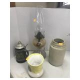 Lamp, Stein, Vases