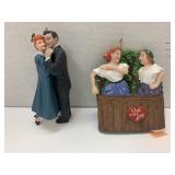2 I love Lucy Ornaments