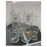 BC Comic Pitchers and Glasses