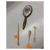 Vintage Mirror & Misc Lot