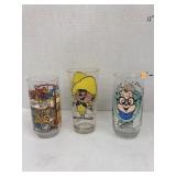 VTG Collectors Glasses - Chipmunks, Speedy