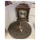 Dana Mantel Clock with Key and Metal wall clock