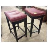 2 Matching Bar Stools - approx 26 inches