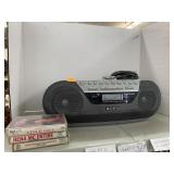 Sony Boombox (antenna broke) and 3cnt Cassettes