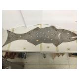 Metal Fish approx 38 Inches