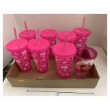 Plastic Barbie Cups